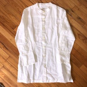 J.Jill Linen/Cotton Top Layer Size M
